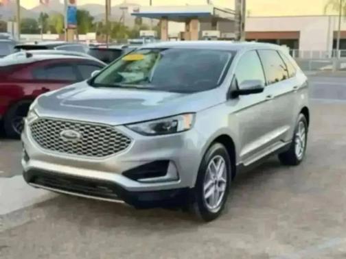 Iconic Silver Metallic 2024 Ford Edge SEL