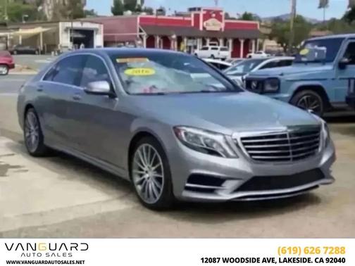designo Magno Alanite Gray (Matte Finish) 2016 Mercedes-Benz S-Class Sedan