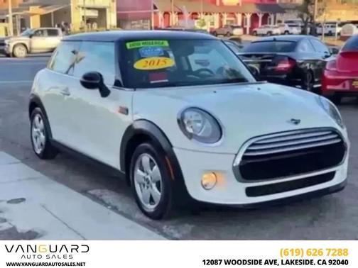 Pepper White 2015 MINI Hardtop Cooper