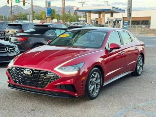 Calypso Red 2020 Hyundai SONATA SEL