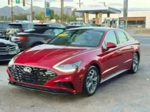 Calypso Red 2020 Hyundai SONATA SEL