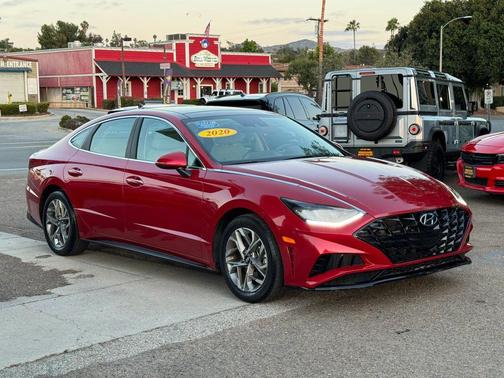 Calypso Red 2020 Hyundai SONATA SEL