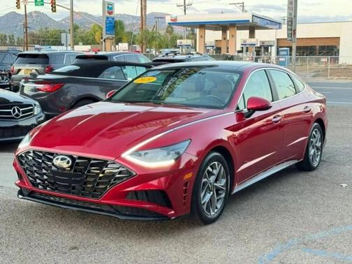 Calypso Red 2020 Hyundai SONATA SEL