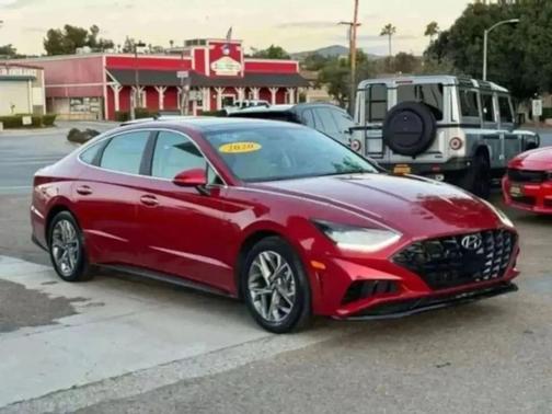 Calypso Red 2020 Hyundai SONATA SEL
