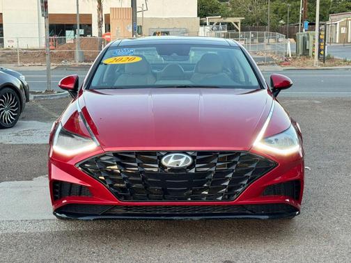 Calypso Red 2020 Hyundai SONATA SEL