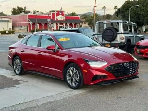 Calypso Red 2020 Hyundai SONATA SEL