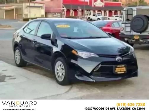 Galactic Aqua Mica 2019 Toyota Corolla LE