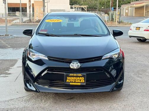 Galactic Aqua Mica 2019 Toyota Corolla LE