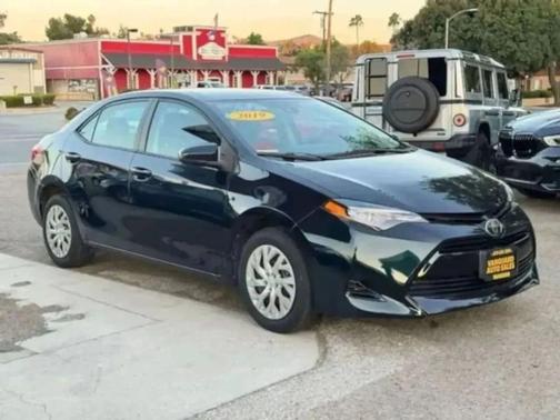 Galactic Aqua Mica 2019 Toyota Corolla LE