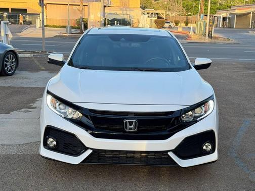 White 2019 Honda Civic EX-L w/Navi