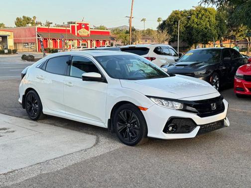 White 2019 Honda Civic EX-L w/Navi