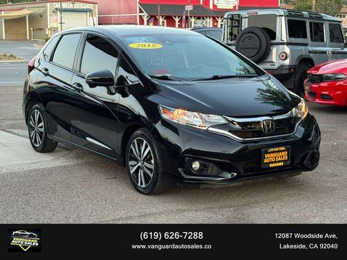 Crystal Black Pearl 2018 Honda Fit EX-L