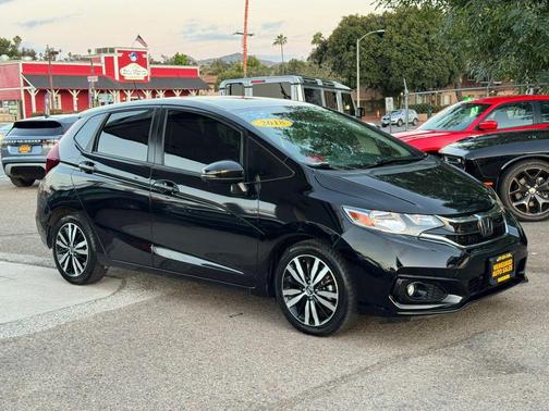 Crystal Black Pearl 2018 Honda Fit EX-L