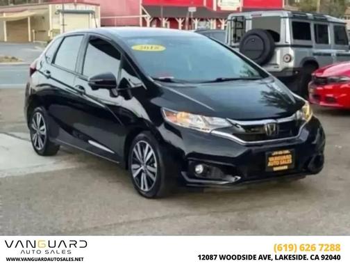 Crystal Black Pearl 2018 Honda Fit EX-L