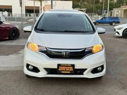 Platinum White Pearl 2019 Honda Fit EX