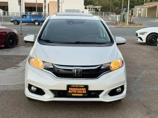 Platinum White Pearl 2019 Honda Fit EX