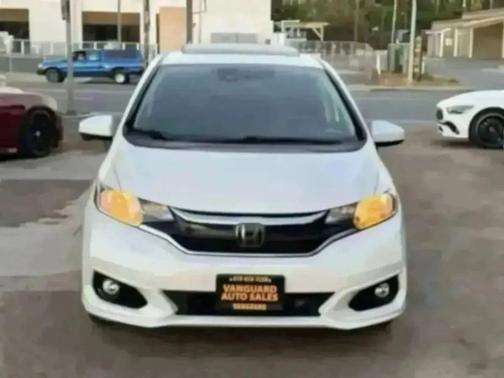 Platinum White Pearl 2019 Honda Fit EX