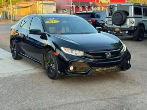 Crystal Black Pearl 2017 Honda Civic EX-L Navi