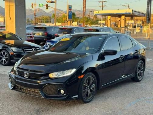 Crystal Black Pearl 2017 Honda Civic EX-L Navi