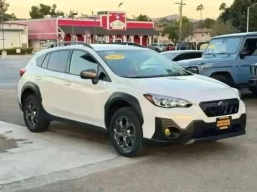 Crystal White Pearl 2023 Subaru Crosstrek Sport
