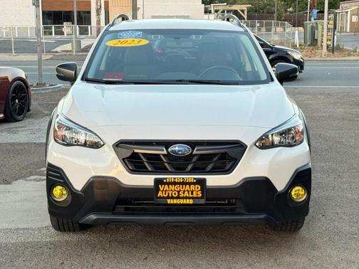 Crystal White Pearl 2023 Subaru Crosstrek Sport