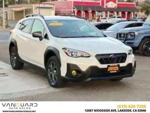 Crystal White Pearl 2023 Subaru Crosstrek Sport