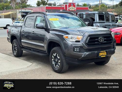 Black 2023 Toyota Tacoma SR