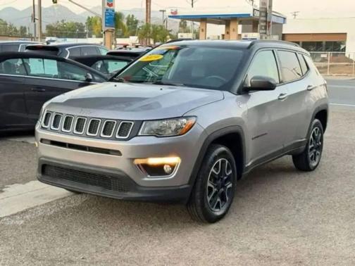 Billet Silver Metallic Clearcoat 2019 Jeep Compass Trailhawk