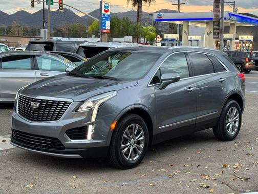 Satin Steel Metallic 2021 Cadillac XT5 Premium Luxury