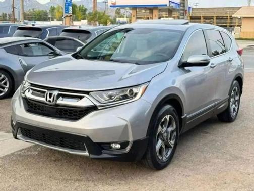 Lunar Silver Metallic 2017 Honda CR-V EX