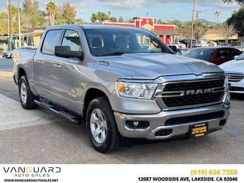 Billet Silver Metallic Clearcoat 2022 RAM 1500 Big Horn/Lone Star