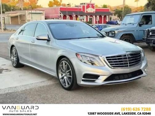 Iridium Silver Metallic 2014 Mercedes-Benz S-Class S 550 Sedan 4D