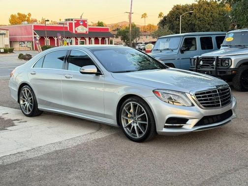 Iridium Silver Metallic 2014 Mercedes-Benz S-Class S 550 Sedan 4D