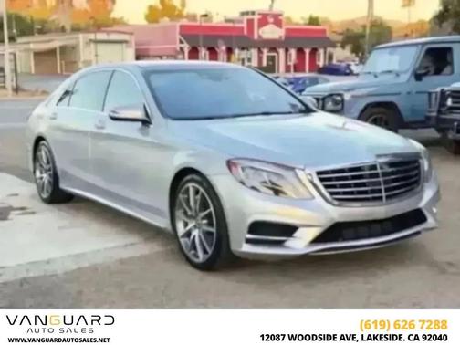 Iridium Silver Metallic 2014 Mercedes-Benz S-Class S 550 Sedan 4D
