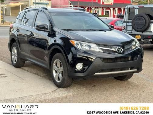Black 2015 Toyota RAV4 XLE