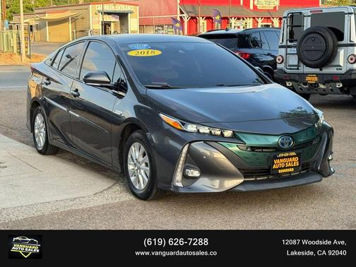 Gray 2018 Toyota Prius Prime Advanced