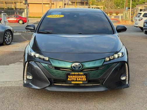 Gray 2018 Toyota Prius Prime Advanced