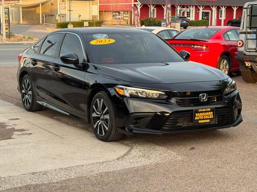Crystal Black Pearl 2023 Honda Civic EX