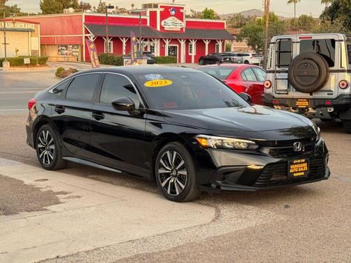 Crystal Black Pearl 2023 Honda Civic EX