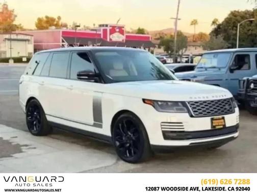 Fuji White 2019 Land Rover Range Rover 5.0L V8 Supercharged