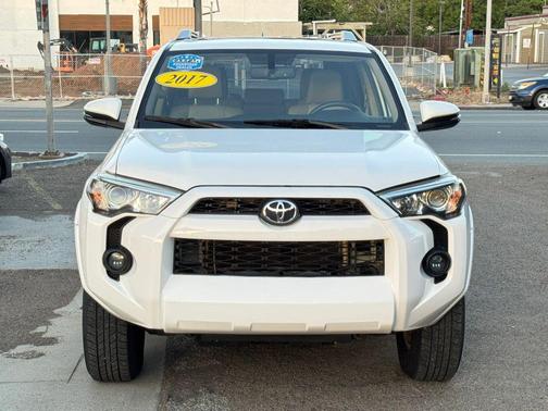 Super White 2017 Toyota 4Runner SR5 Premium
