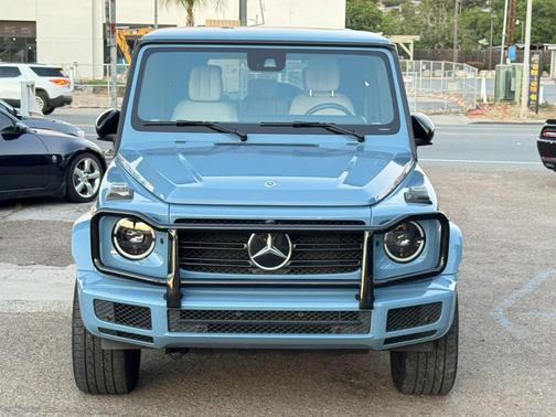 Blue 2022 Mercedes-Benz G-Class 4MATIC