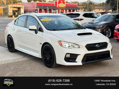 Crystal White Pearl 2018 Subaru WRX Base