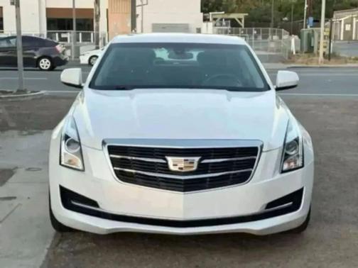 Crystal White Tricoat 2016 Cadillac ATS 2.5L