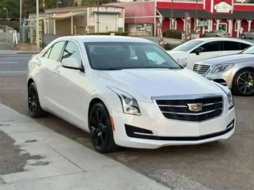 Crystal White Tricoat 2016 Cadillac ATS 2.5L