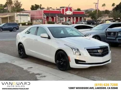 Crystal White Tricoat 2016 Cadillac ATS 2.5L