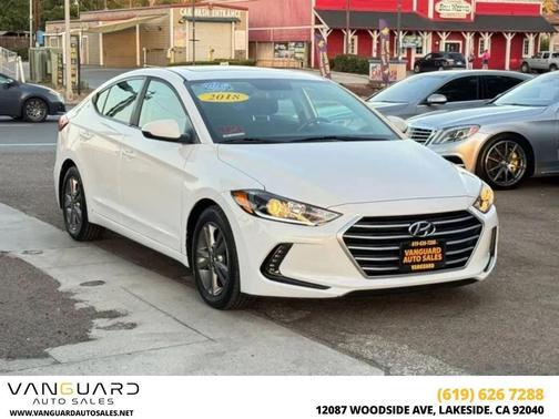 Quartz White Pearl 2018 Hyundai ELANTRA Value Edition