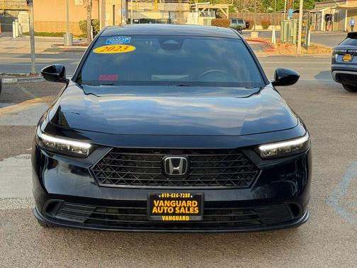 Crystal Black Pearl 2023 Honda Accord Hybrid Sport