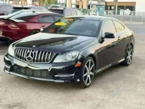 Black 2015 Mercedes-Benz C-Class C 250 Coupe 2D