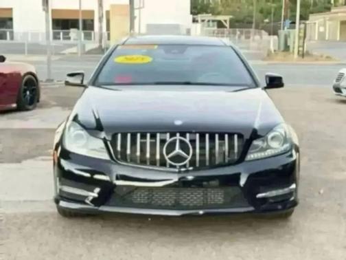 Black 2015 Mercedes-Benz C-Class C 250 Coupe 2D
